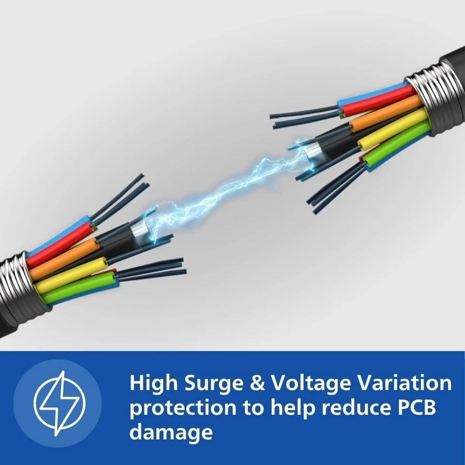 Philips HD4934/00 1300W Placa de inducción Triple MOV para protección contra sobretensiones de 4kW Foto 4 de 4