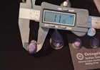 Sterling Silver Charolite Navajo Necklace Earrings & Ring  Signed ( 59.10 G ) — photo 9