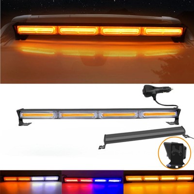 54LED COB Notfallgefahr Warnlampe Windschutzscheibe Strobe Lichtleiste 12V 24V