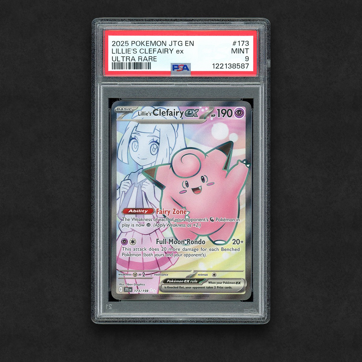 Lillie's Clefairy ex 2025 Scarlet & Violet: Journey Together #173