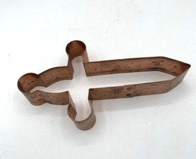 Kitchen Collectibles Brand Copper SWORD Cookie Cutter