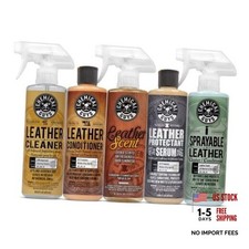 HOL 113 for Leather Car Interiors, 16 fl oz Pack of 1 Leather Lovers Kit