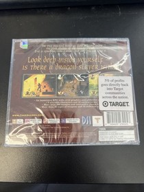 DARKSTONE PS1 PlayStation 1 Factory Sealed & Case Cracked