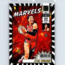 2025 Panini WNBA Donruss - A'ja Wilson #8 - Net Marvels Press Proof - Aces