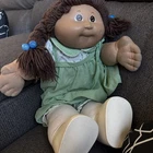 Vintage Cabbage Patch Doll Brown Hair Brown Eyes Dimple