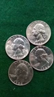 4 WASHINGTON QUARTERS UNCIRCULATED