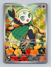 Meloetta 026 Holo Illustration Rare ME: Mega Evolution Promo Pokemon Near Mint