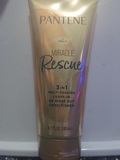 Pantene Miracle Rescue 3 in 1 Leave In Conditioner Rinse 6 Oz