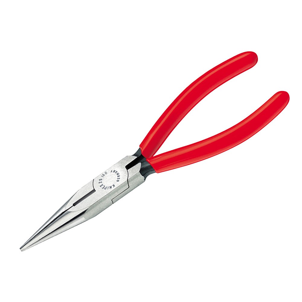 Knipex Snipe Nose Side Cutting Pliers (Radio) PVC Grip 160mm
