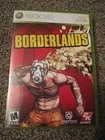 Borderlands (Microsoft Xbox 360, 2009) W/ Manual Tested