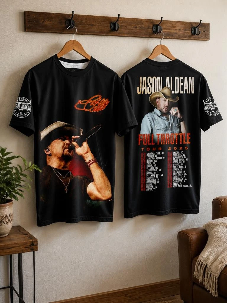Jason Aldean 3D Gift For Fans T shirt