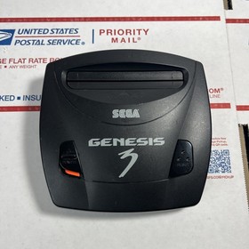 SEGA Genesis Model 3 MK-1461 Console Only - Excellent - SAME DAY SHIP - WARRANTY