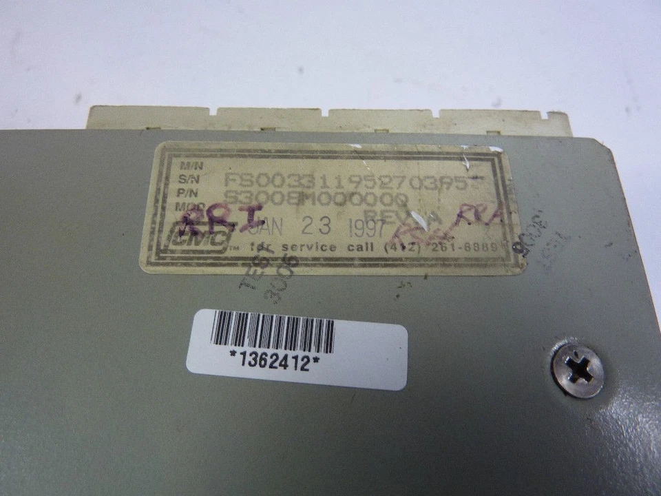 CMC S3008M000000 Micro-Processor Servo Drive USED - Image 3 of 3