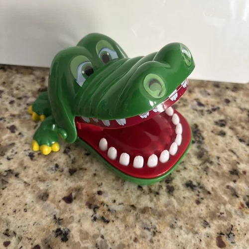 Crocodile Dentist Game Tooth Snap Simple Game 9” Travel Medium Size Alligator