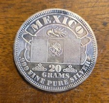 Mexico THE SILVER MINT Nations 20 gram 999 FINE Silver Round 93.23 per troy oz