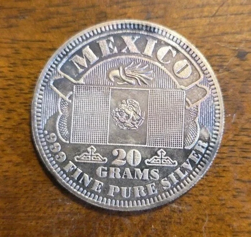 Mexico THE SILVER MINT Nations 20 gram 999 FINE Silver Round