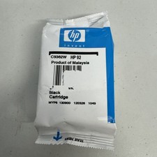 Hp 92 Black Ink Cartridge Open Box - Sealed
