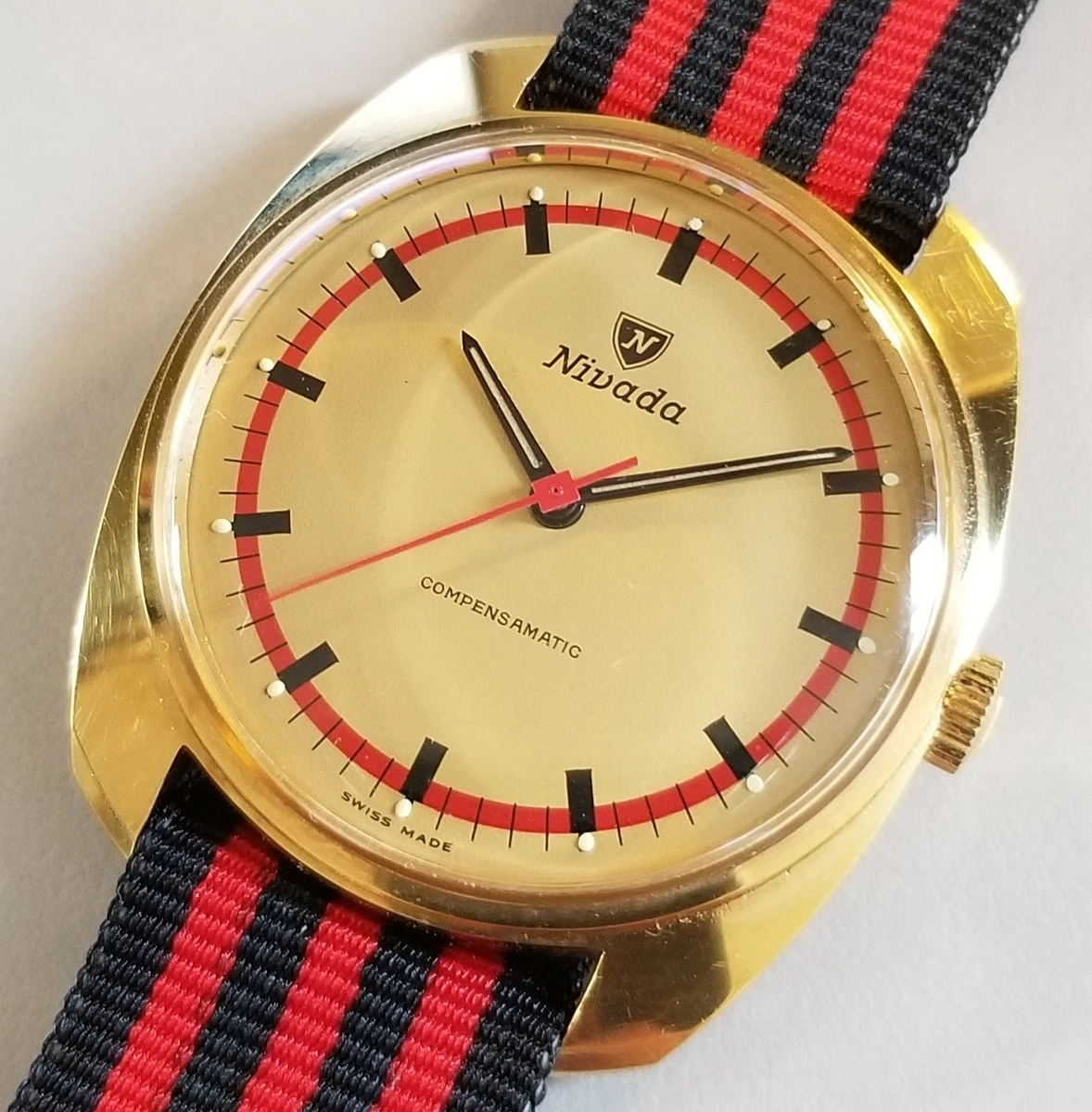 NIVADA Mechanical (Manual) 17 Jewels Wristwatches for sale | eBay