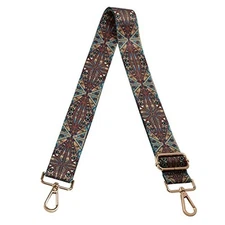  Crossbody Strap for Purses Replacement Adjustable Guitar Retro Rhombus