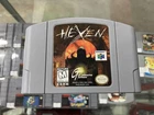 Hexen (Nintendo 64 N64, 1997) Authentic! Cleaned & TESTED! **VGC**