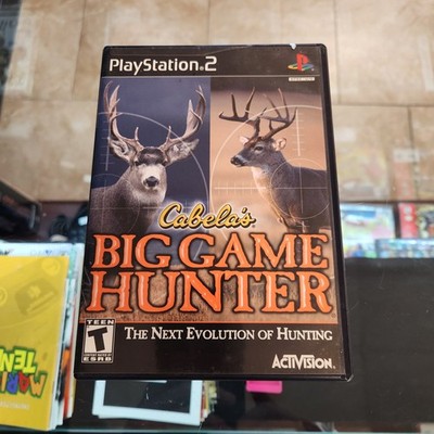 Cabela's Big Game Hunter (PlayStation 2, 2002) CIB, Very Good