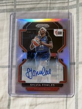 2022 PANINI PRIZM WNBA Sylvia Fowles Prizm W25 Silver Prizm Signatures#162