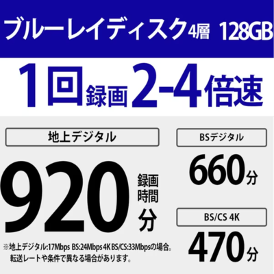 Sony 128Gb BD-R XL BDXL Printable Blu-ray Disc 4x Blank Disc Japan