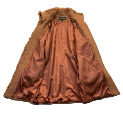 Vintage Donatella Copper Sz 8 Penny Lane Coat Wool Alpaca Blend