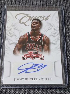 Jimmy Butler Quest Autograph Panini Crusade 2012-2013