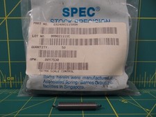 Music Wire Extension Spring E02400311500M 0.24" OD, 0.031" Pack Of 50 