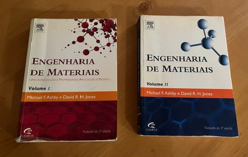Engenharia de Materiais Michael Ashby David Jones 2 vol. Spanish