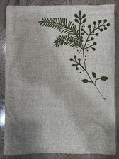 Lot Of 6 Christmas Table Placemats Holiday Decoration Branch Pattern 19X14