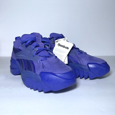 Womens Reebok x Cardi B - Club C Cardi V2 Athletic Shoe - Purple Size US 7