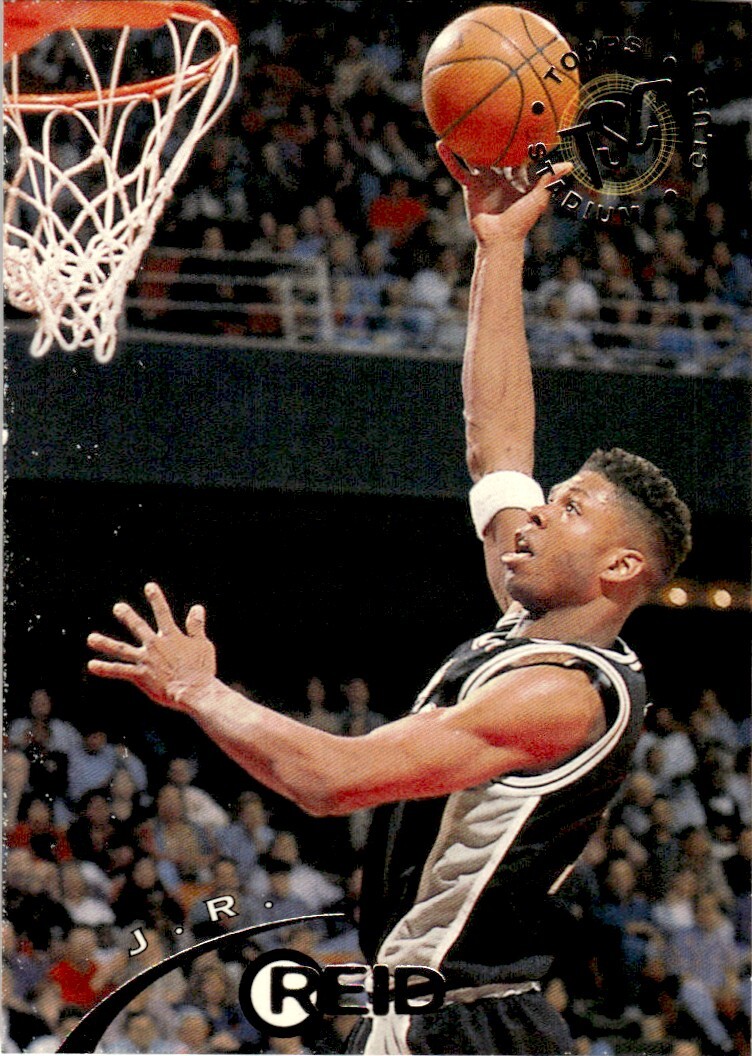 J R Reid 1994-95 Stadium Club Basketball Card J.R. Reid San Antonio Spurs #52 | eBay