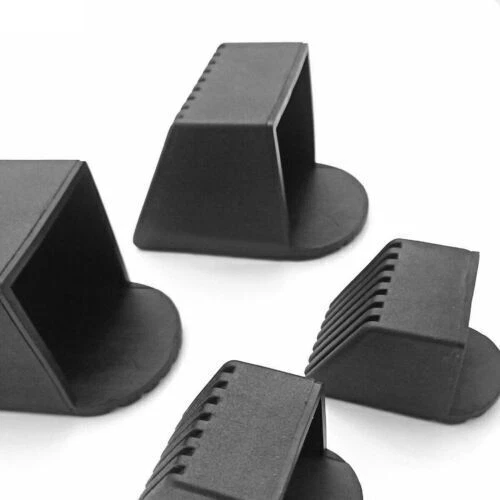 4x Rubber End Caps For Total Gym Fitness Equipment Square End