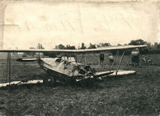 Photo PK, WW2. Luftwaffe: The Focke-Wulf Fw 44 after a crash landing (MB)21323