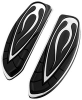 Kuryakyn Flame Floorboard Covers For Harley Flht Fltr Flst on sale Kuryakyn Flame Floorboard Covers For Harley Flht Fltr Flst on sale