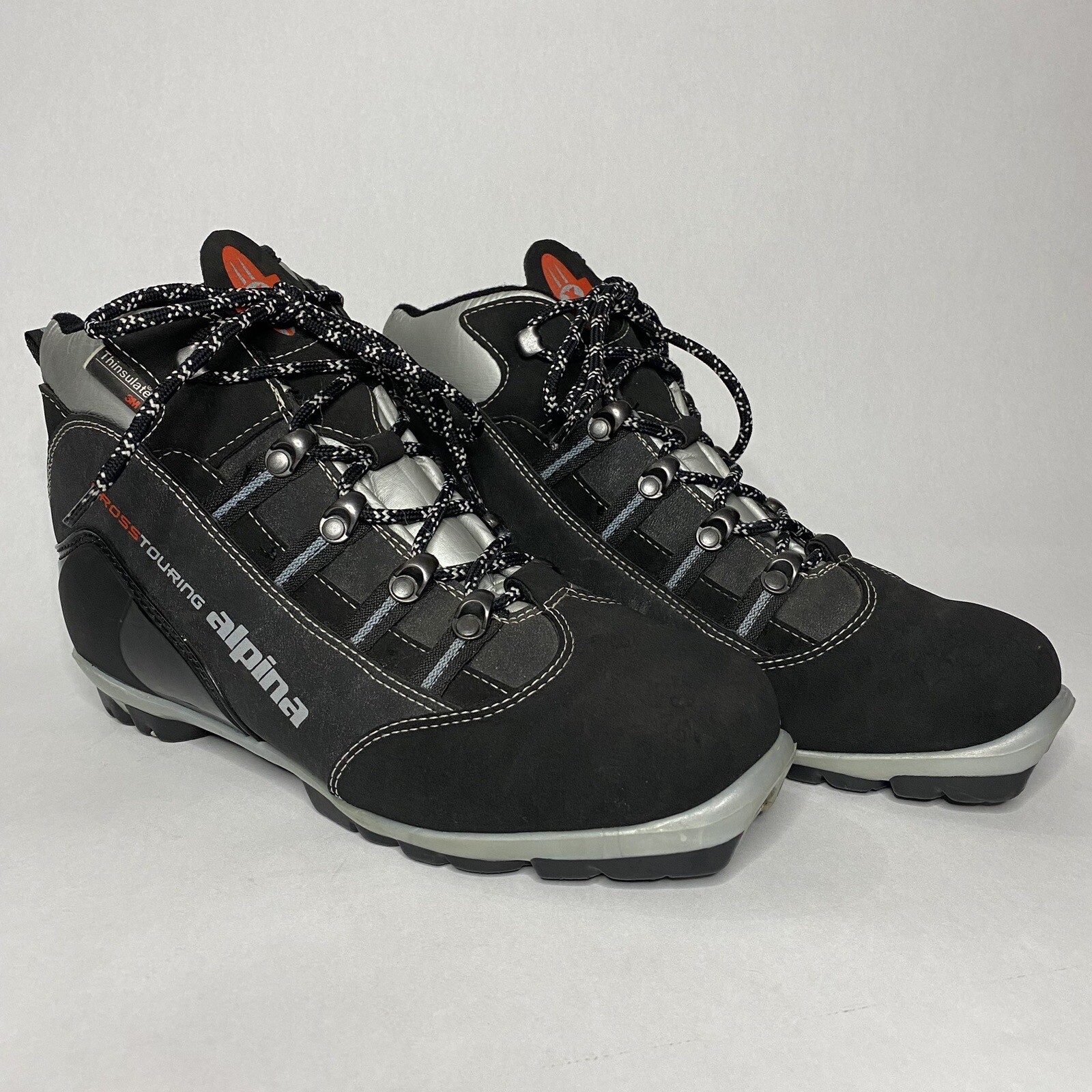 SALOMON Stivali da sci cross touring da uomo neri grigi taglia EU 41 USM 8