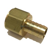 5/8 HOSE BARB X 3/4 FEMALE NPT Brass Pipe Fitting NPT Thread Gas Fuel Water Air