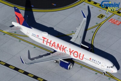 Gemini Jets 1/400 Airbus A321 Delta ''''Thank You'''' GJDAL1927