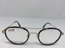 EYEFUNC LONDON EYEGLASSES FRAME 690 69 47-21-140 PURPLE TORTOISE/GOLD KH57