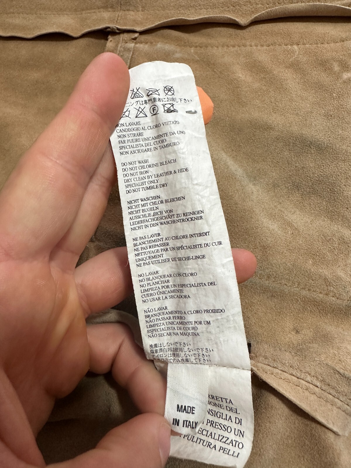 2002 Moncler Real Leather Basic Bomber Jacket Vin… - image 24