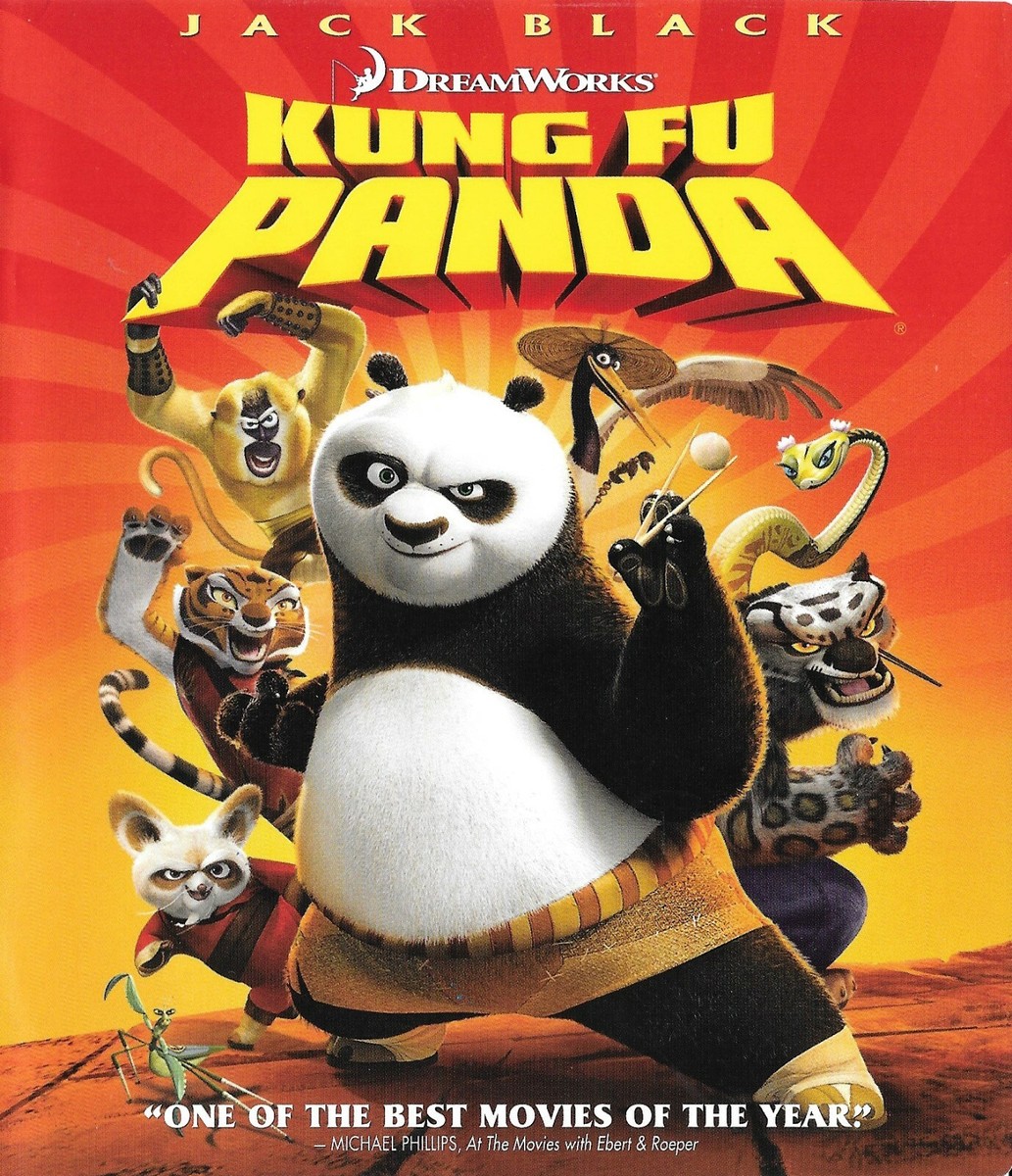Kung Fu Panda - Jack Black - Blu-ray - FREE Shipping USA