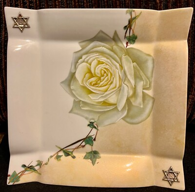 #ad DECORATIVE SQUARE TRAY RARE $19.99