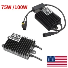 US STOCK 75W 100W 12V HID Xenon Lamp Ballast Conversion Replacement Light Parts