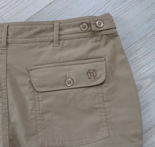 Abbigliamento Arti P-Cubed Pantaloni Donna 8 ALTI TravelCargo Scegli Tasca A Prova di Roll Up - Foto 7 di 8