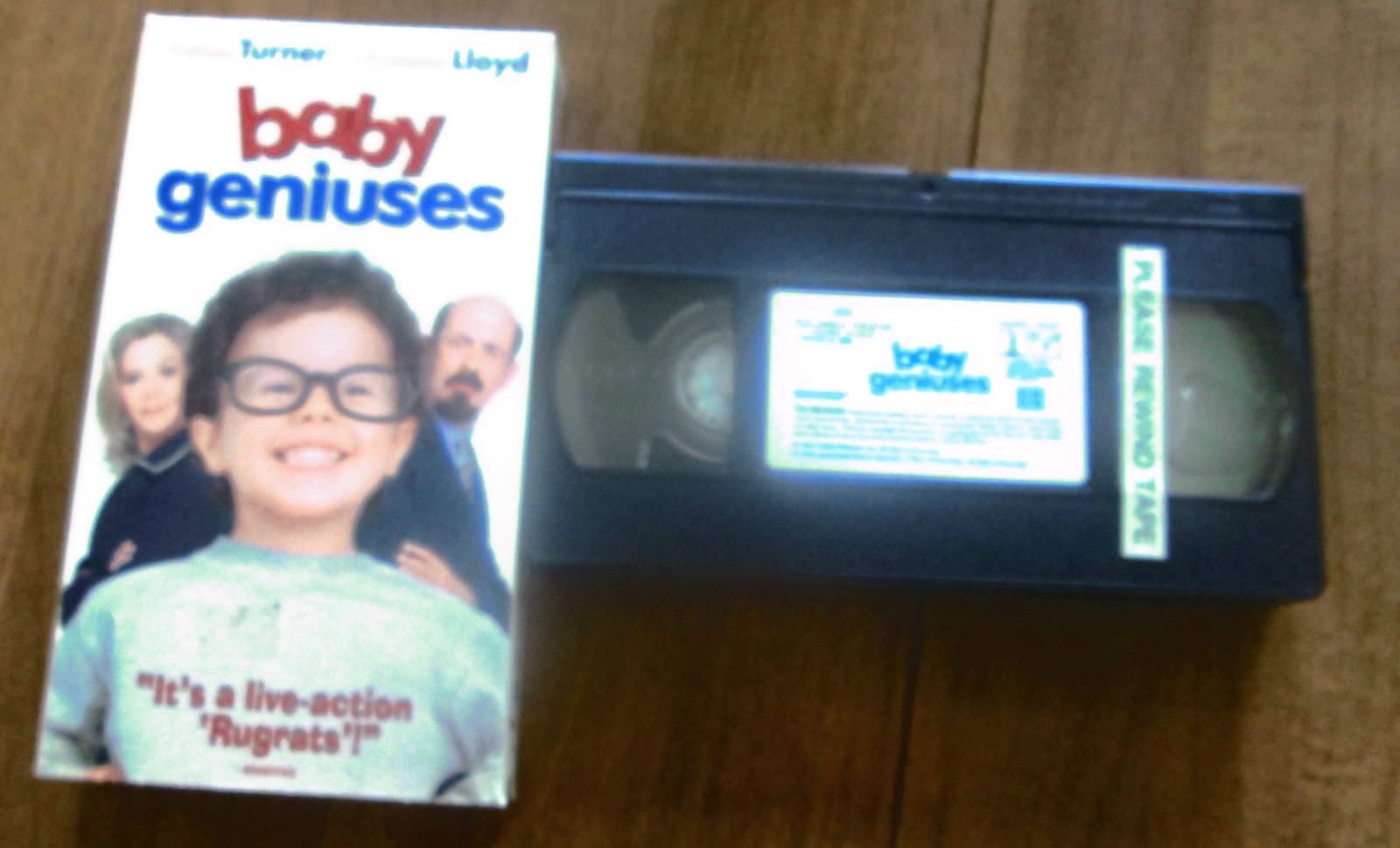 Baby Geniuses (VHS, 1999, Closed Captioned) Christopher Lloyd Kathleen