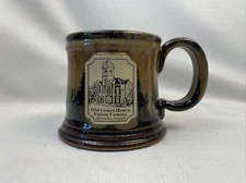 New Sunset Hill Stoneware Old Court House Georgia Mug Handcrafted USA NWOT
