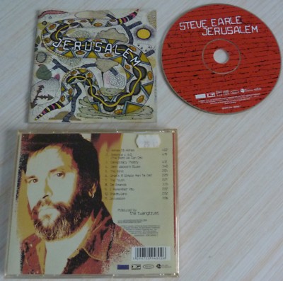 CD ALBUM JERUSALEM STEVE EARLE 11 TITEL 2002
