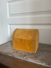 Ancien Boîte Bijoux Velours